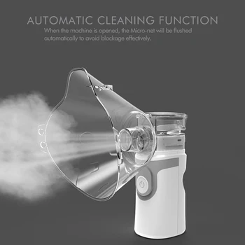 CYSINCOS Mini Handheld Portable Household Inhale Nebulizer Mesh Atomizer Silent Adult Automizer Inhaler For Kid Care Infant Tool
CYSINCOS Mini Handheld Portable Household Inhale Nebulizer Mesh Atomizer Silent Adult Automizer Inhaler For Kid Care Infant Tool