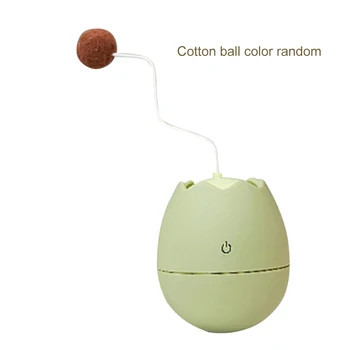 Non Toxic 360 Rotatable Replaceable Attachment Cat Teaser Catcher Automatic Interactive Play Pet Toy Electric Egg Bite Resistant
Non Toxic 360 Rotatable Replaceable Attachment Cat Teaser Catcher Automatic Interactive Play Pet Toy Electric Egg Bite Resistant