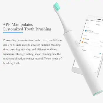 Xiaomi Mijia Waterproof Electric Ultrasonic Toothbrush Rechargeable USB Wireless Charging Smart Control Toothbrush
Xiaomi Mijia Waterproof Electric Ultrasonic Toothbrush Rechargeable USB Wireless Charging Smart Control Toothbrush