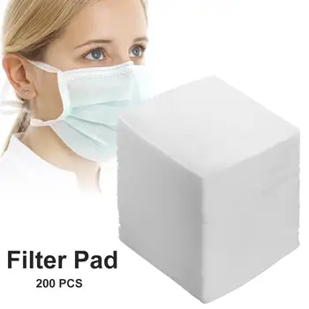 200 Pcs Face Mask Fliter Paper Double-layer Non-woven Fabric Filter Pad Disposable Dustproof Protection Breathable Inner Pad
200 Pcs Face Mask Fliter Paper Double-layer Non-woven Fabric Filter Pad Disposable Dustproof Protection Breathable Inner Pad