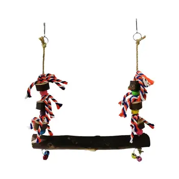 1PC Bird Swing Durable Wooden Hanging Perch Chewing Toys Parrot Swing Pet Supplies for Cockatiels Parakeets
1PC Bird Swing Durable Wooden Hanging Perch Chewing Toys Parrot Swing Pet Supplies for Cockatiels Parakeets