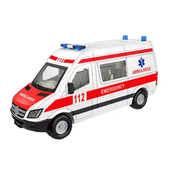 Hospital Rescue Police Alloy Ambulance Vehicle with Sound Light Diecast Car Model Toys for Gift With Pull Back For Children
Hospital Rescue Police Alloy Ambulance Vehicle with Sound Light Diecast Car Model Toys for Gift With Pull Back For Children