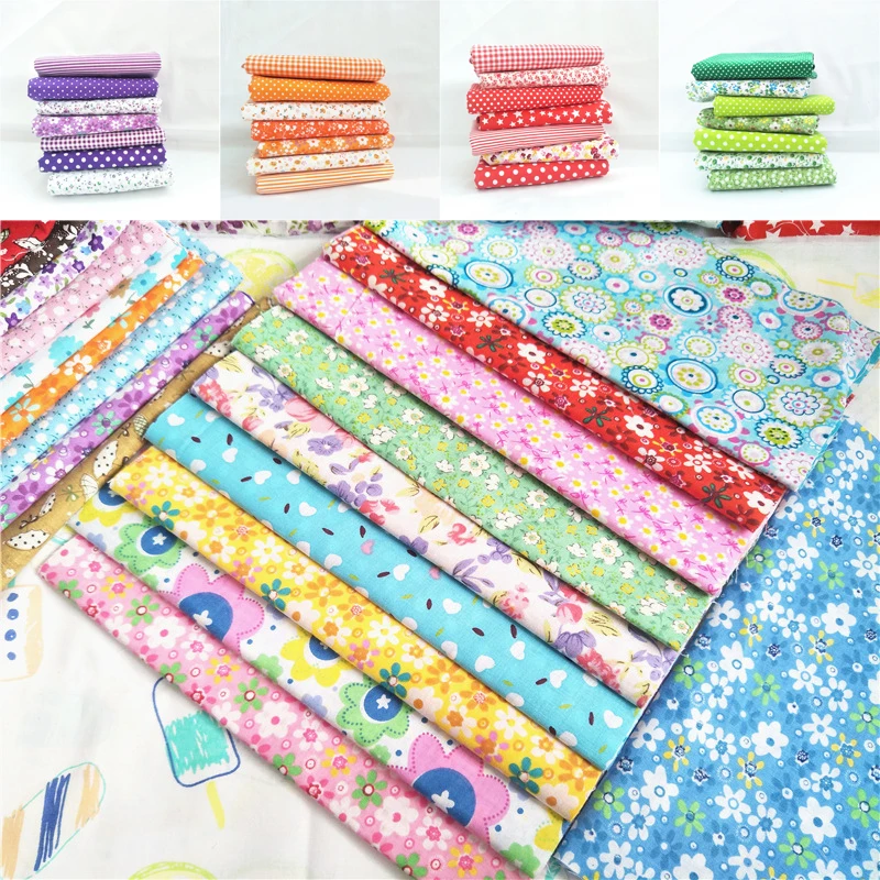 100% Cotton Fabric Floral Printed Cloth Sheets Home Textile Patches DIY Crafts Supplies Handmade Dress Material 25*25cm 7pcs/lot
100% Cotton Fabric Floral Printed Cloth Sheets Home Textile Patches DIY Crafts Supplies Handmade Dress Material 25*25cm 7pcs/lot