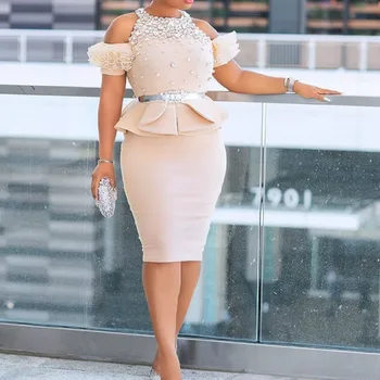 Women Two Pieces Set Blouses Tops and Pencil Skirt Cold Shoulder with Waist Belt Ruffles African Female Fashion Party Celebrate
Women Two Pieces Set Blouses Tops and Pencil Skirt Cold Shoulder with Waist Belt Ruffles African Female Fashion Party Celebrate