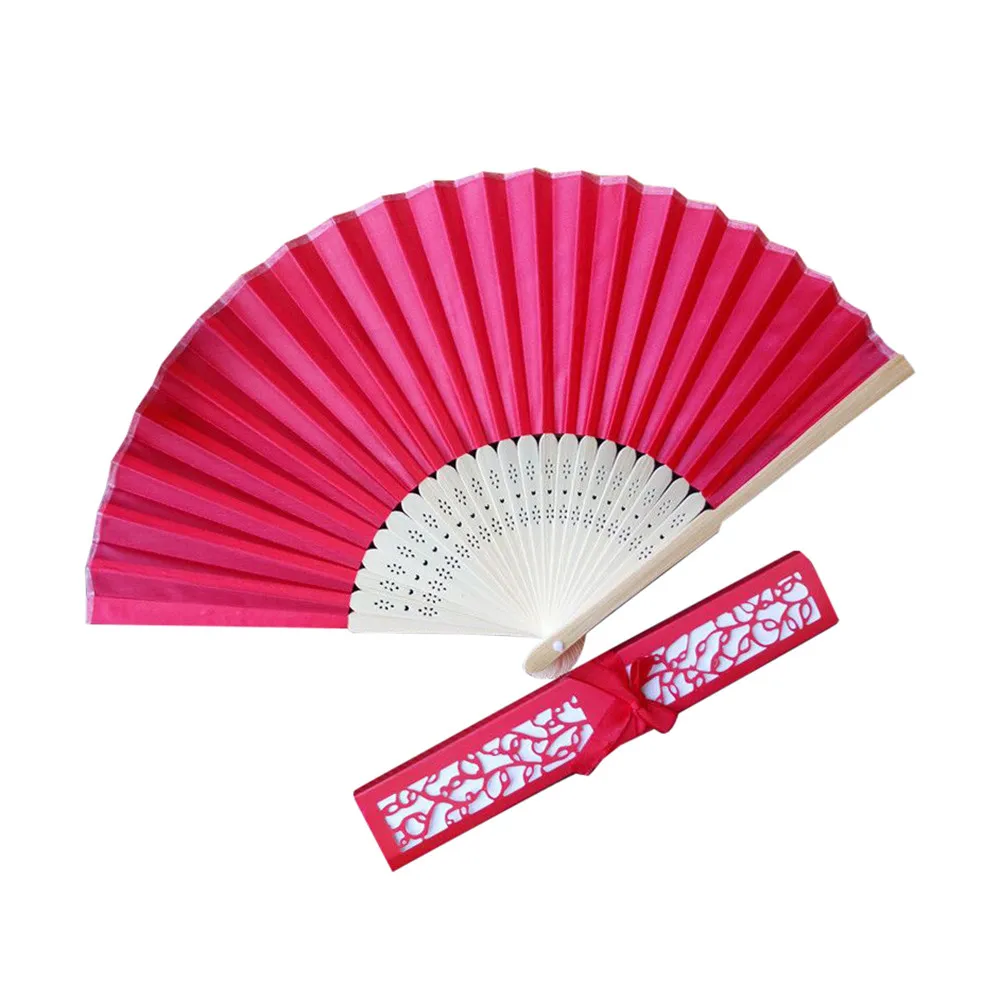 folding hand-held fan Chinese style dance party wedding lace silk Party Wedding Home Practice Box Wedding Favours Beach 19JUL29 
folding hand-held fan Chinese style dance party wedding lace silk Party Wedding Home Practice Box Wedding Favours Beach 19JUL29