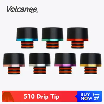 Volcanee Aluminum Drip Tip 510 Wide Bore Mouthpiece For V12 Vape Tank Atomizer RDA RTA Tank E Cigarettes Vape Accessories 
Volcanee Aluminum Drip Tip 510 Wide Bore Mouthpiece For V12 Vape Tank Atomizer RDA RTA Tank E Cigarettes Vape Accessories