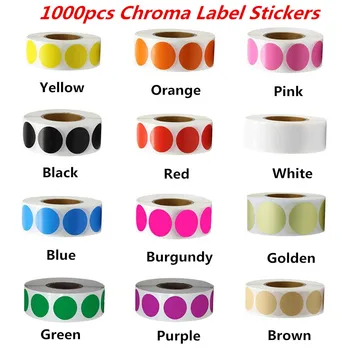 1000pcs/set 1Inch 12 Chroma Label Color Code Dot Labels Stickers Blank Classification Mark Decor Sticker Teacher Office Supplies
1000pcs/set 1Inch 12 Chroma Label Color Code Dot Labels Stickers Blank Classification Mark Decor Sticker Teacher Office Supplies