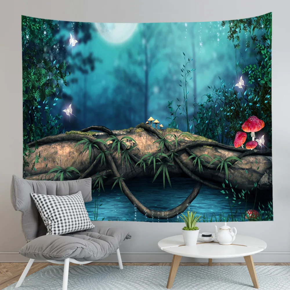 Colorful Tree Tapestry Wall Hanging Psychedelic Forest with Birds Wall Tapestry Bohemian Mandala Hippie Tapestry
Colorful Tree Tapestry Wall Hanging Psychedelic Forest with Birds Wall Tapestry Bohemian Mandala Hippie Tapestry