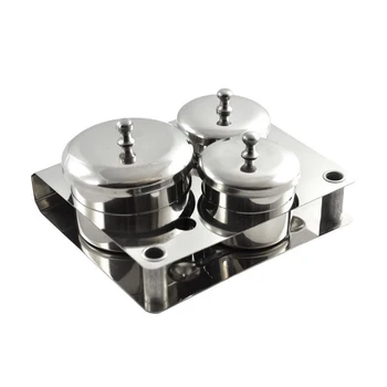 3Pcs Mini Stainless Steel Nail Art Tray Container Liquid Powder Holder Professional Manicure Disinfection Tools Salon
3Pcs Mini Stainless Steel Nail Art Tray Container Liquid Powder Holder Professional Manicure Disinfection Tools Salon