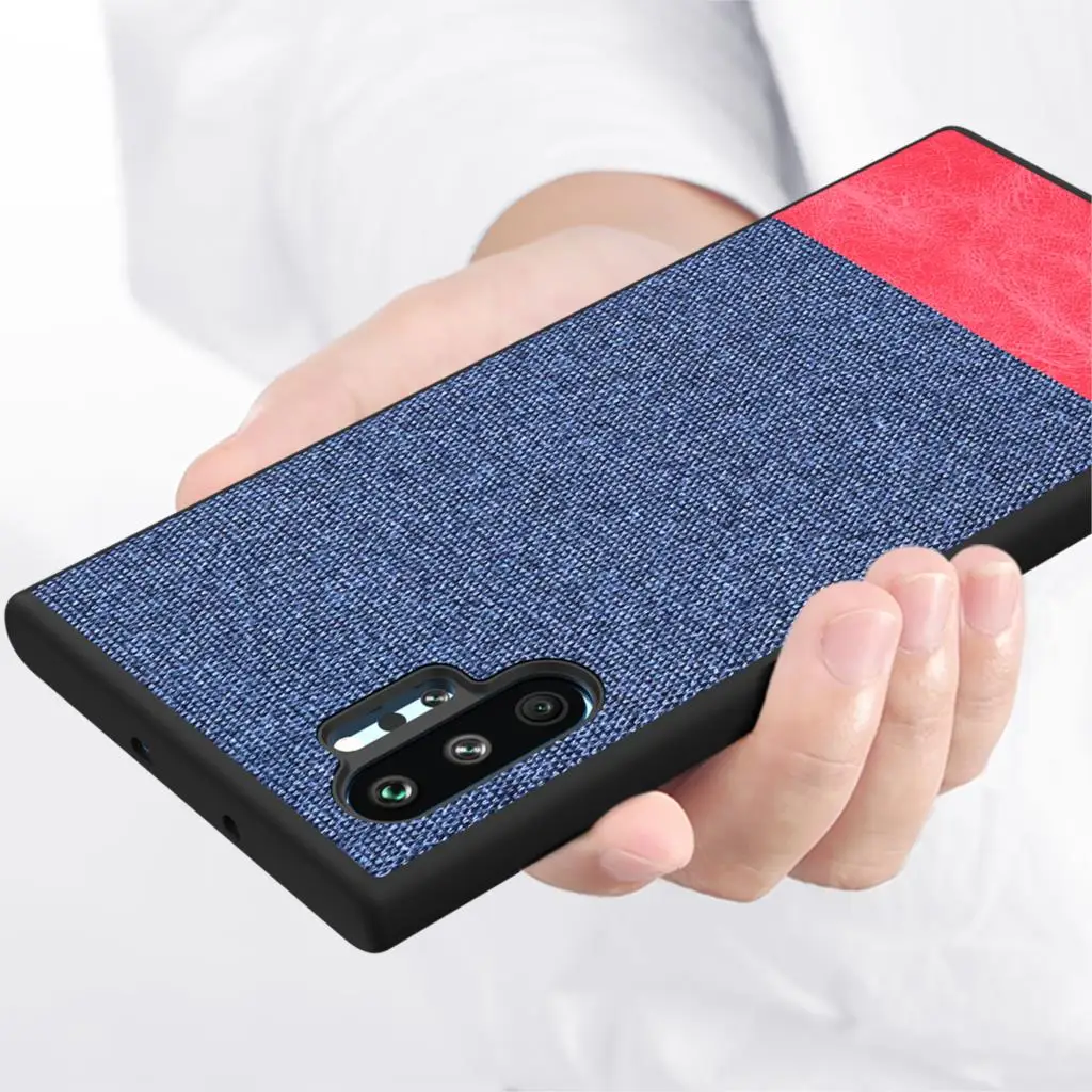 For Samsung Galaxy Shockproof Cloth Fabric Back Cover Silicone Soft Edge Protect Case For Note10 Plus A80 A10E A20E Mobile Cases
For Samsung Galaxy Shockproof Cloth Fabric Back Cover Silicone Soft Edge Protect Case For Note10 Plus A80 A10E A20E Mobile Cases