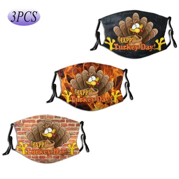 3Pcs Unisex Adult Thanksgiving Printed Face Mask Washable And Reusable Mouth Face Warm Dustproof Windproof Face Masks mondkapjes
3Pcs Unisex Adult Thanksgiving Printed Face Mask Washable And Reusable Mouth Face Warm Dustproof Windproof Face Masks mondkapjes