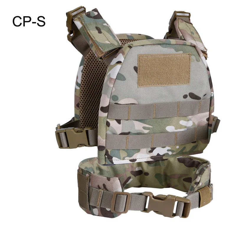 Child Kids Outdoor Airsoft Hunting Military Safety Tactical Vest Paintball Game 