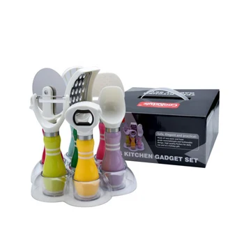 8pcs/set Kitchen Tool Set Corkscrew Fruit/Pizza Cutter Grater Cheese Spatula Non-Stick Cooking Tool Set
8pcs/set Kitchen Tool Set Corkscrew Fruit/Pizza Cutter Grater Cheese Spatula Non-Stick Cooking Tool Set