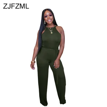 High Waist Office Lady Boot Cut Jumpsuit Women Spaghetti Strap Backless Bodysuit Casual Female Sleeveless Full Length Playsuits
High Waist Office Lady Boot Cut Jumpsuit Women Spaghetti Strap Backless Bodysuit Casual Female Sleeveless Full Length Playsuits