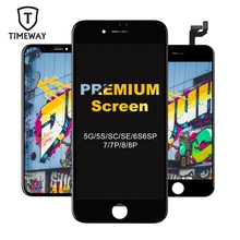 Écran haut de gamme Tianma noir, nouveau modèle, pour iPhone 5S SE 6S Plus 7 8 Plus=