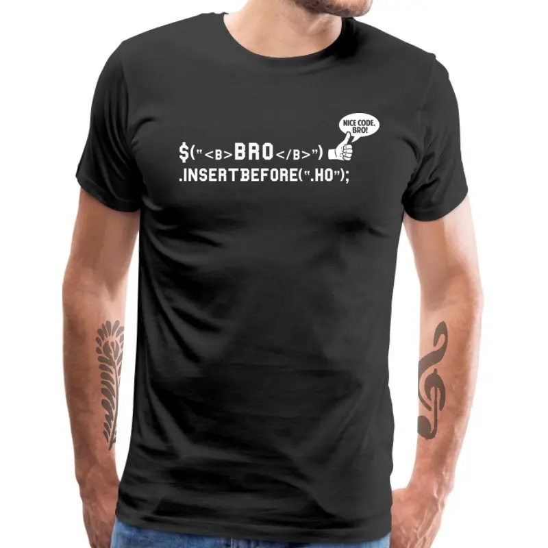 Midnite Star Bro nice code men's funny T-shirt programmer's T-shirt geek computer language T-shirt Ajax and 100% adult cotton
Midnite Star Bro nice code men's funny T-shirt programmer's T-shirt geek computer language T-shirt Ajax and 100% adult cotton