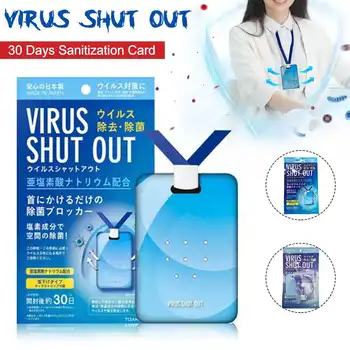 safe TOAMIT VIRUS SHUT OUT Space Sanitization Card Lightweight Harmless 30 Days Validity Period for public places public offices
safe TOAMIT VIRUS SHUT OUT Space Sanitization Card Lightweight Harmless 30 Days Validity Period for public places public offices