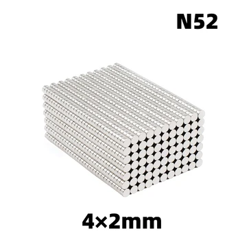 AGMA 300pcs neodymium magnet for N52 Super strong rare earth mini 4mm x 2mm permanent round rare earth magnet 4*2MM
AGMA 300pcs neodymium magnet for N52 Super strong rare earth mini 4mm x 2mm permanent round rare earth magnet 4*2MM