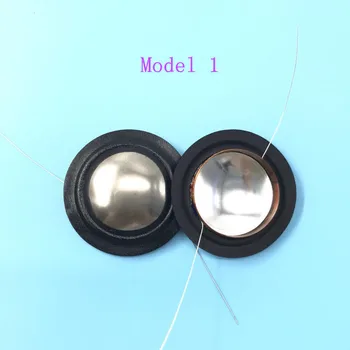 20PCS Inside and outside double line High Quality 25.5mm voice coil Titanium+Silk diaphragm 8Ohm 1 Inch
20PCS Inside and outside double line High Quality 25.5mm voice coil Titanium+Silk diaphragm 8Ohm 1 Inch