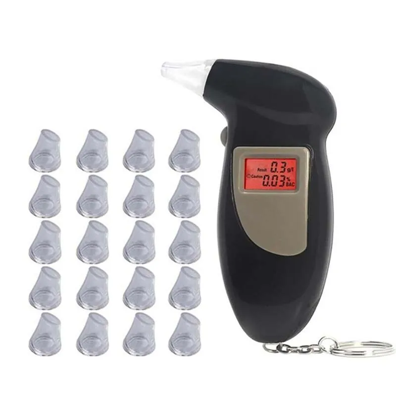 Professional Police Alert Breath Alcohol Tester Device Breathalyzer Analyzer Detector Test LCD Display Digital Alcohol Tester DF
Professional Police Alert Breath Alcohol Tester Device Breathalyzer Analyzer Detector Test LCD Display Digital Alcohol Tester DF