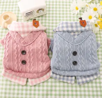 Dog pet Fake two Sweater Dog Clothes Winter Warm Coat Jacket for Dogs Cats pet Jumpsuit Dress Clothing for Dog Puppy
Dog pet Fake two Sweater Dog Clothes Winter Warm Coat Jacket for Dogs Cats pet Jumpsuit Dress Clothing for Dog Puppy