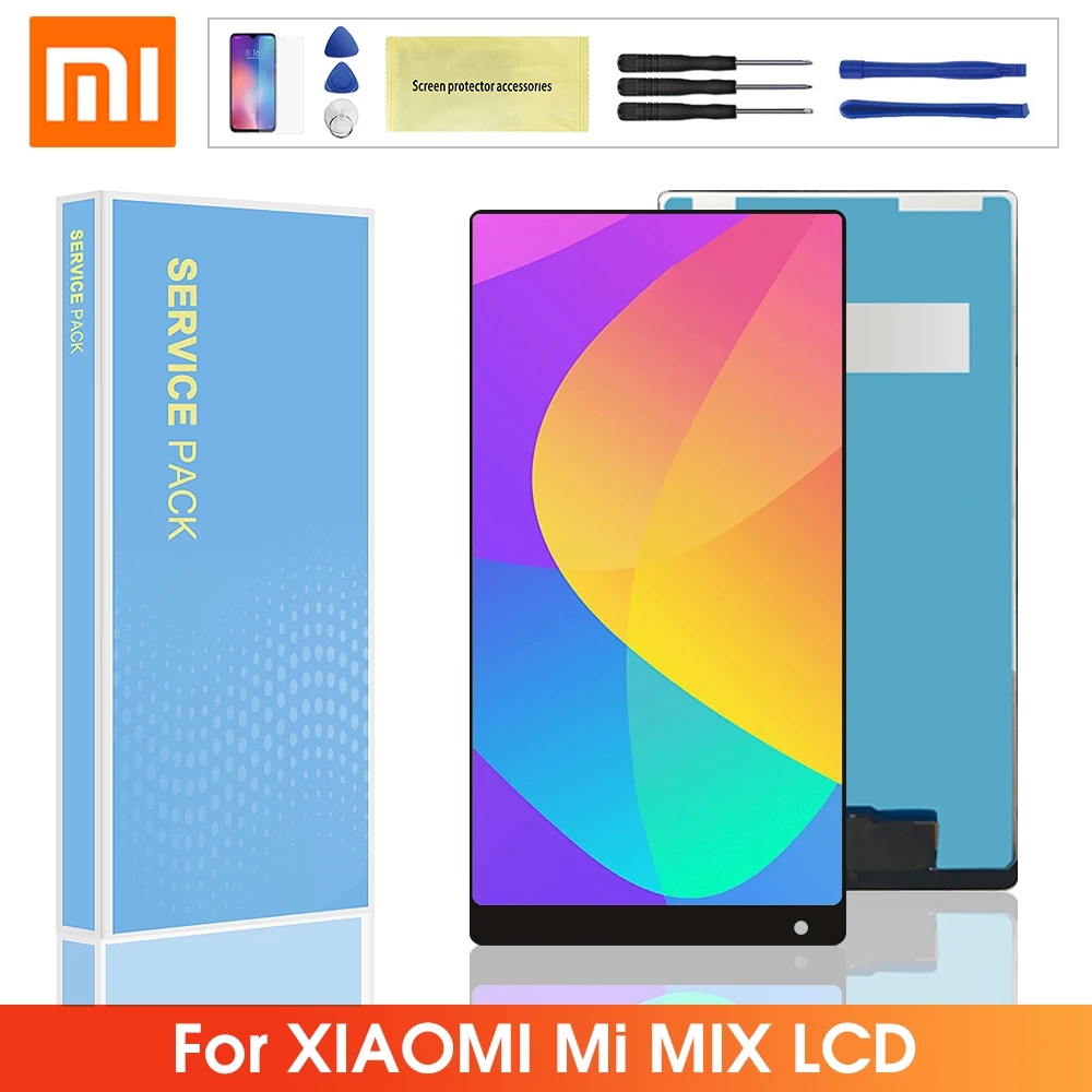 Original 6.4'' LCD For Xiaomi Mi Mix LCD Display Touch Screen Digitizer Assembly Replacement For Xiaomi mi mix LCD Screen
Original 6.4'' LCD For Xiaomi Mi Mix LCD Display Touch Screen Digitizer Assembly Replacement For Xiaomi mi mix LCD Screen