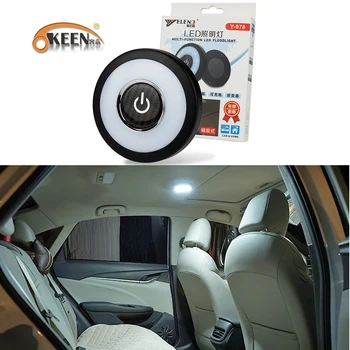 Usb Wireless Led Car Interior Ceiling Dome Light Reading USB Charging Roof Magnet Lamp Touch Type Night Light Trunk Rechargeable
Usb Wireless Led Car Interior Ceiling Dome Light Reading USB Charging Roof Magnet Lamp Touch Type Night Light Trunk Rechargeable