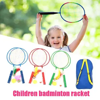 Badminton Racket Baby Child Movement School Badminton Set Children Badminton Racket Durable Portable Random Color Sports Toys
Badminton Racket Baby Child Movement School Badminton Set Children Badminton Racket Durable Portable Random Color Sports Toys
