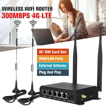 Smart Wireless Router 300Mbps Industrial Router LTE 4G Router Extender Strong Wifi Signal Suport 50Wifi users With Sim Card Slot
Smart Wireless Router 300Mbps Industrial Router LTE 4G Router Extender Strong Wifi Signal Suport 50Wifi users With Sim Card Slot