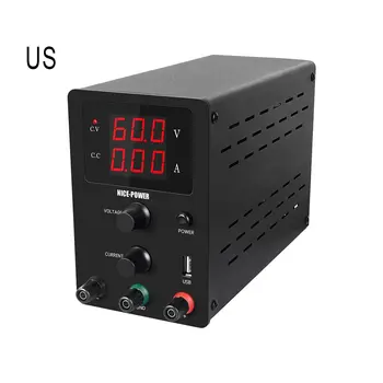 60V5A Power Source High Precision Switch Lab DC Power Supply Adjustable Digital Display Device Workshops Laboratory
60V5A Power Source High Precision Switch Lab DC Power Supply Adjustable Digital Display Device Workshops Laboratory