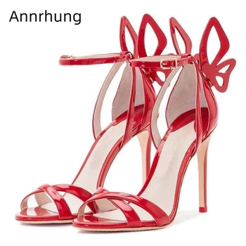 Red Fretwork Butterfly-wing Gladiator Sandals Women 10cm Thin Heel Cross Narrow Band Cover Heels Summer Shoes Woman
Red Fretwork Butterfly-wing Gladiator Sandals Women 10cm Thin Heel Cross Narrow Band Cover Heels Summer Shoes Woman