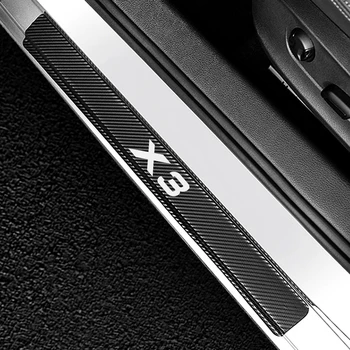 4pcs Car Door Threshold Plate Protector Stickers For BMW X3 E83 F25 G01 Auto Carbon Door Sill Guards Cover Sticker Accessories 
4pcs Car Door Threshold Plate Protector Stickers For BMW X3 E83 F25 G01 Auto Carbon Door Sill Guards Cover Sticker Accessories