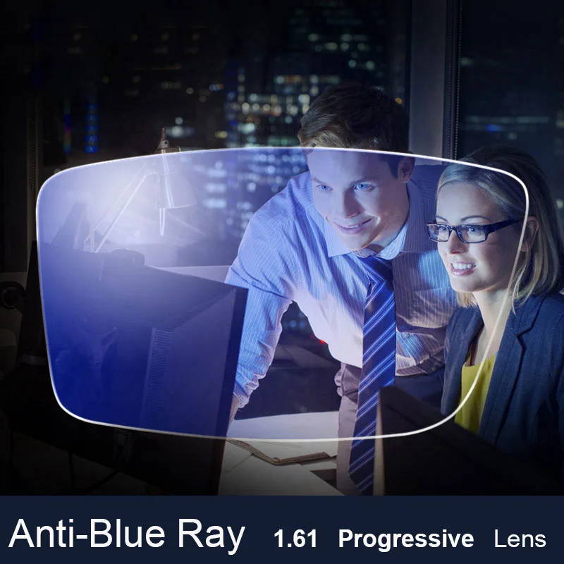 Anti-Blue Ray Lens 1.61 Free Form Progressive Prescription Optical Lens Glasses Beyond UV Blue Blocker Lens For Eyes Protection
Anti-Blue Ray Lens 1.61 Free Form Progressive Prescription Optical Lens Glasses Beyond UV Blue Blocker Lens For Eyes Protection