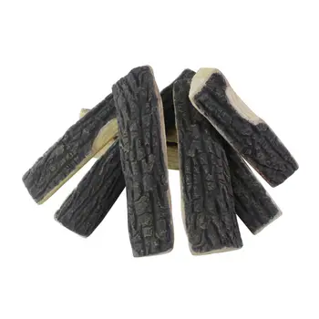 Fake Firewood Gas Fireplace Logs Simulation Charcoal Ceramic Logs for Natural Artificial Set Realistic Clean Burning Kits
Fake Firewood Gas Fireplace Logs Simulation Charcoal Ceramic Logs for Natural Artificial Set Realistic Clean Burning Kits