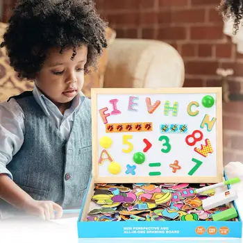 Puzzle Educational Multi Function Sketchpad Rich Game Content Wooden Play Games Drawing Board Kids Toys Necessary Fun Toys
Puzzle Educational Multi Function Sketchpad Rich Game Content Wooden Play Games Drawing Board Kids Toys Necessary Fun Toys