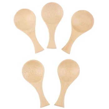 5Pcs/lot Small Wooden Salt Spoon Solid Wood Condiments Spoon Honey Teaspoon 
5Pcs/lot Small Wooden Salt Spoon Solid Wood Condiments Spoon Honey Teaspoon