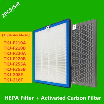 HEPA Filter Carbon Air Filter Fit For TCL Air Purifier TKJ-F220A/220B F210A/210B F255A/B TKJ-208F TKJ-218F
HEPA Filter Carbon Air Filter Fit For TCL Air Purifier TKJ-F220A/220B F210A/210B F255A/B TKJ-208F TKJ-218F