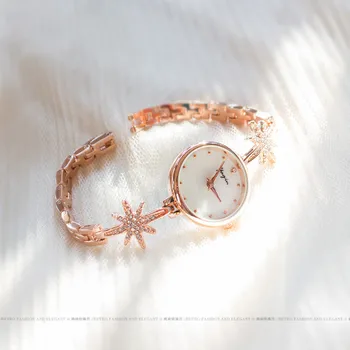 Fashion Brand Ladies Watch Women Rhinestone Crystal Rose Gold Stainless Steel Small Analog Quartz Wrist Watch 
Fashion Brand Ladies Watch Women Rhinestone Crystal Rose Gold Stainless Steel Small Analog Quartz Wrist Watch