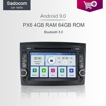 7" PX6 2 din Android 10.0 Car DVD player 6 Core 64GB ROM 4GB RAM navigation autoradio car radio For Fiat Doblo 2015 2016 2017
7" PX6 2 din Android 10.0 Car DVD player 6 Core 64GB ROM 4GB RAM navigation autoradio car radio For Fiat Doblo 2015 2016 2017