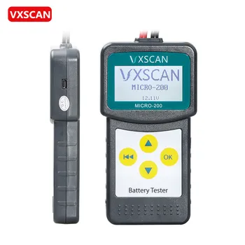 VXSCAN MICRO 200 Car Battery Tester/Analyzer MICRO-200 for 12 Volt Vehicles MICRO200
VXSCAN MICRO 200 Car Battery Tester/Analyzer MICRO-200 for 12 Volt Vehicles MICRO200
