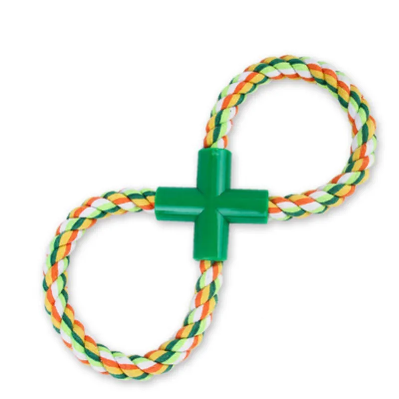 Dogs Interactive Cotton Rope Toy Pet Chewing Cleaning Teething Toys Puppy Training Toy
Dogs Interactive Cotton Rope Toy Pet Chewing Cleaning Teething Toys Puppy Training Toy