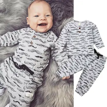 Newborn Kids Baby Boys Clothes Casual Long Sleeve T-Shirt Top + Pants Autumn Outfit Set
Newborn Kids Baby Boys Clothes Casual Long Sleeve T-Shirt Top + Pants Autumn Outfit Set