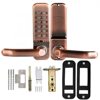 Mechanical Smart Digital Push Button Door Lock Home Keypad Keyless Code Password Waterproof Zinc Alloy Door Lock
Mechanical Smart Digital Push Button Door Lock Home Keypad Keyless Code Password Waterproof Zinc Alloy Door Lock