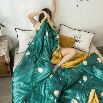 Washed Silk Printed Summer Sleeping Blanket for Single Double Student Throw Blankets Bed Office Travel Sofa TV Bed Sheet Bedding
Washed Silk Printed Summer Sleeping Blanket for Single Double Student Throw Blankets Bed Office Travel Sofa TV Bed Sheet Bedding