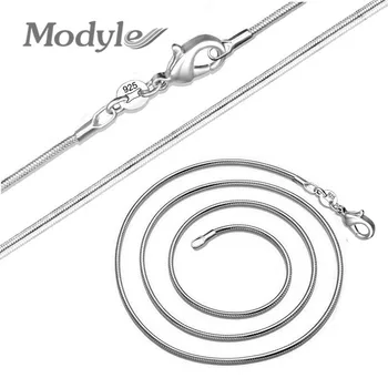 Modyle 2020 New Hot 1mm Fashion Silver Color Snake Chain Necklace for Woman Man 14-38 inch Wholesale
Modyle 2020 New Hot 1mm Fashion Silver Color Snake Chain Necklace for Woman Man 14-38 inch Wholesale