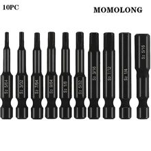 10PCS 1/4" Diameter Quick Release Shank Magnetic Screwdriver Bit Set Hex Head Allen Wrench Drill Bit Set
10PCS 1/4" Diameter Quick Release Shank Magnetic Screwdriver Bit Set Hex Head Allen Wrench Drill Bit Set