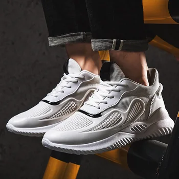 Men Sneakers Breathable Air Mesh Outdoor Sport Shoes Spring Autumn Cushion Flats Training Running Shoes Zapatos De Hombre J2-27 
Men Sneakers Breathable Air Mesh Outdoor Sport Shoes Spring Autumn Cushion Flats Training Running Shoes Zapatos De Hombre J2-27