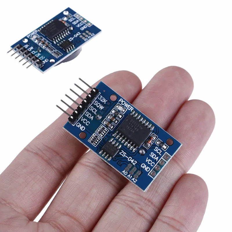 DS3231 AT24C32 IIC Module Precision Clock Module DS3231SN For Arduino Memory Module
DS3231 AT24C32 IIC Module Precision Clock Module DS3231SN For Arduino Memory Module