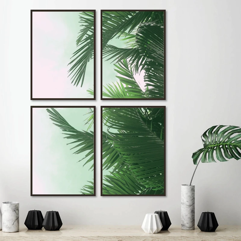 Tropical Leaf Canvas Print Poster Nordic Green Palm Leaves Canvas Painting Wall Picture Living Room Home Wall Art Decor
Tropical Leaf Canvas Print Poster Nordic Green Palm Leaves Canvas Painting Wall Picture Living Room Home Wall Art Decor