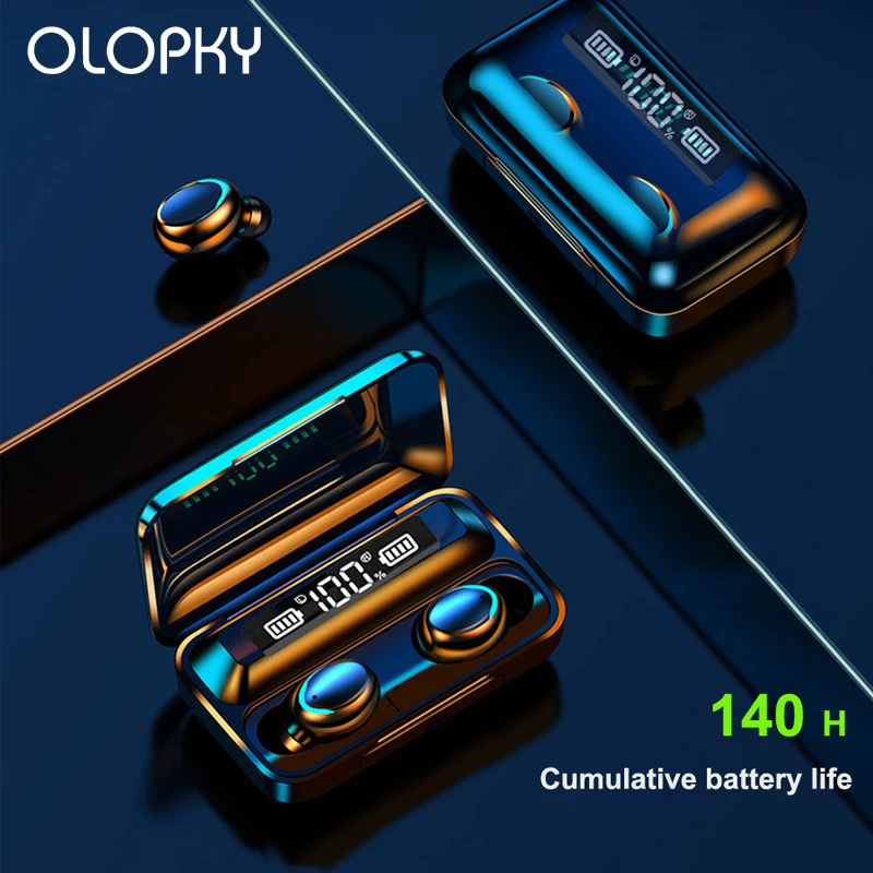 F9-5 TWS 5.0 Wireless Headphones Bluetooth Earphone In-Ear Sports Digital Display Charging Compartment Noise Canceling Headphone
F9-5 TWS 5.0 Wireless Headphones Bluetooth Earphone In-Ear Sports Digital Display Charging Compartment Noise Canceling Headphone
